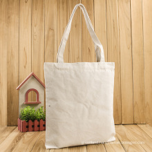 Printing Canvas Bag Custom Shopping Handbag Thermal Transfer White Portable Cotton Bag Custom